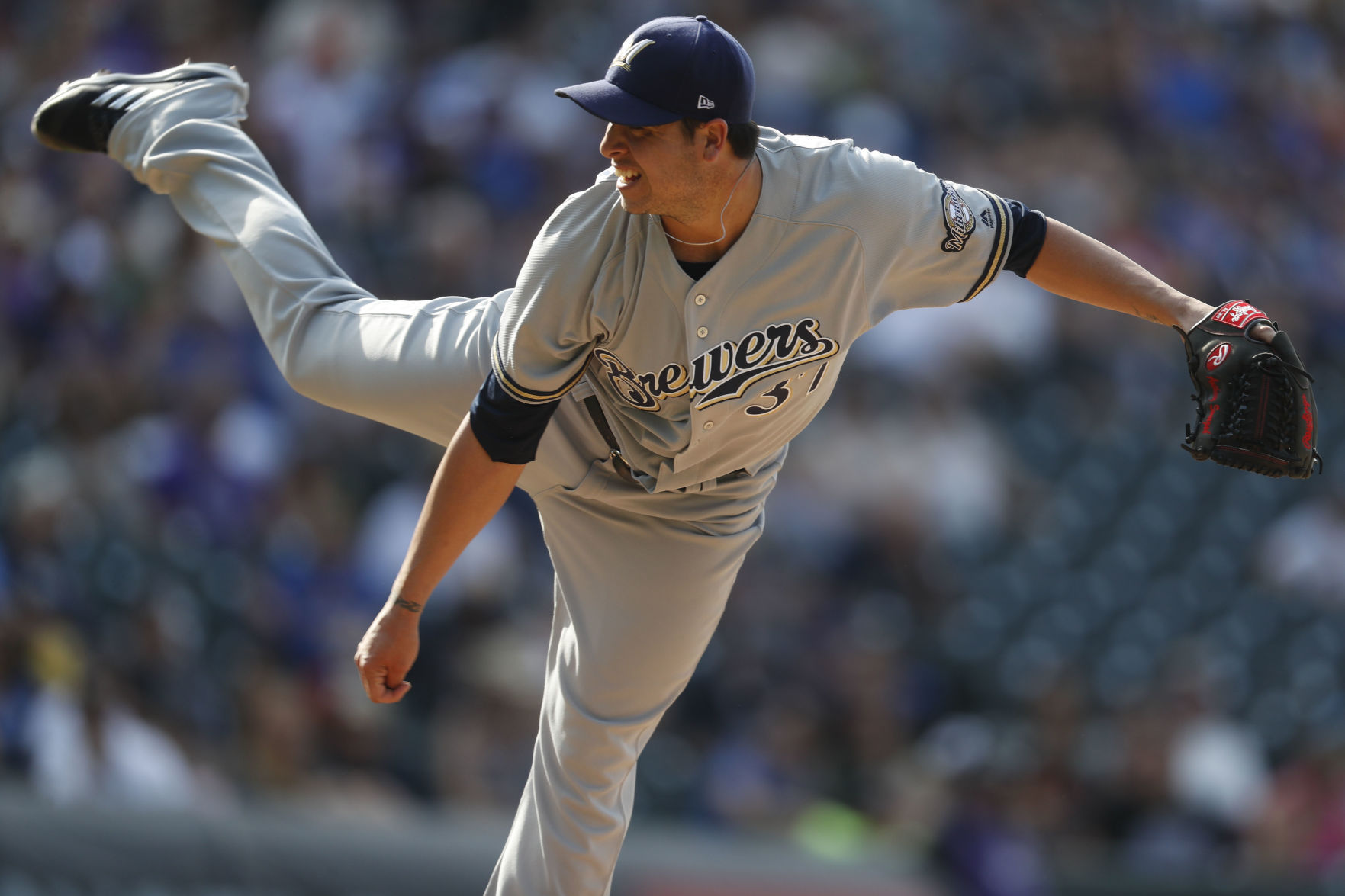 Brewers Rockies Baseball